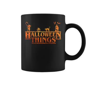 Halloween Things Funny Pumpkin Face Halloween Costume Coffee Mug - Thegiftio UK