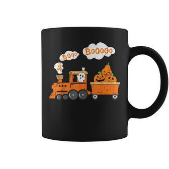 Halloween Train Boo Funny Ghost Pumpkin Toddler Kids Boys V3 Coffee Mug - Thegiftio UK