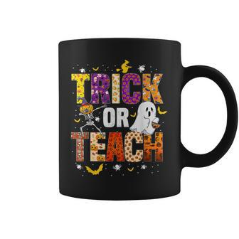 Halloween Trick Or Teach Funny Costume Teacher Halloween Coffee Mug - Thegiftio UK