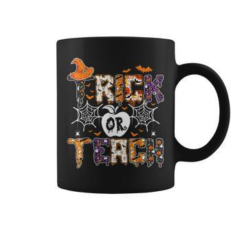 Halloween Trick Or Teach Funny Costume Teacher Halloween V3 Coffee Mug - Thegiftio UK