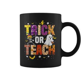 Halloween Trick Or Teach Funny Costume Teacher Halloween V4 Coffee Mug - Thegiftio UK