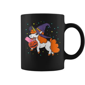 Halloween Unicorn Girls Women Witchy Unicorn Halloween Coffee Mug - Thegiftio UK