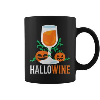 Hallowine Wine Ghost Funny Drinking Mom Halloween Costume Coffee Mug - Thegiftio UK