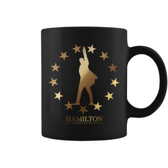 Hamilton An American Musical Golden Stars Coffee Mug - Monsterry CA