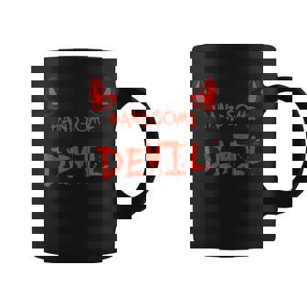 Handsome Devil Blood Horns Halloween Night Party Costume Coffee Mug - Seseable