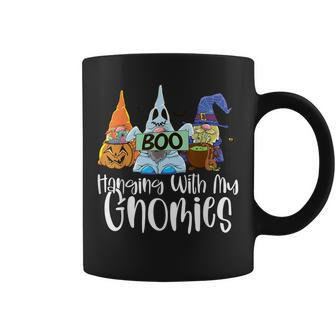 Hanging With My Gnomies Cute Halloween Gnomes For Women Coffee Mug - Thegiftio UK