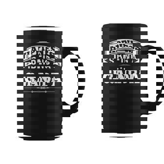 Happiness Is Being A Grandpa Men Top Fathers Day Gifts Coffee Mug - Thegiftio UK