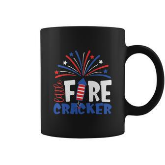Happy 4Th Of July Little Firecracker Patriotic American Flag Coffee Mug - Monsterry DE