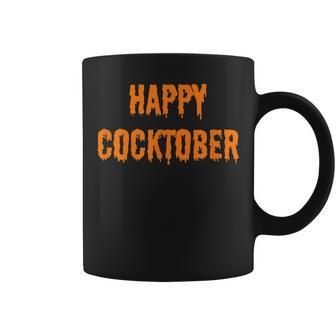 Happy Cocktober Funny Halloween Sayings Womens Tees Tops V2 Coffee Mug - Thegiftio UK