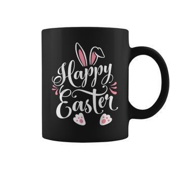 Happy Easter Bunny Rabbit Face Funny Easter Day Women Girls Coffee Mug - Thegiftio UK