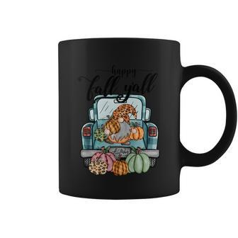 Happy Fall Yall Thanksgiving Quote V2 Coffee Mug - Monsterry UK