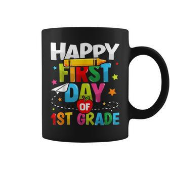 Happy First Day Of 1St First Grade Back To School Teachers Coffee Mug - Thegiftio UK