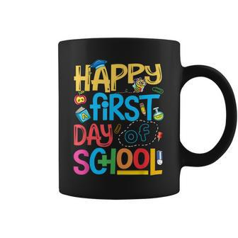Happy First Day Of School Kindergarten Student Teacher Gifts Coffee Mug - Thegiftio UK