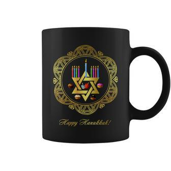Happy Hanukkah V2 Coffee Mug - Monsterry DE