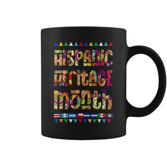 Happy Hispanic Heritage Month Flags Of Latin America Latino Coffee Mug - Thegiftio UK