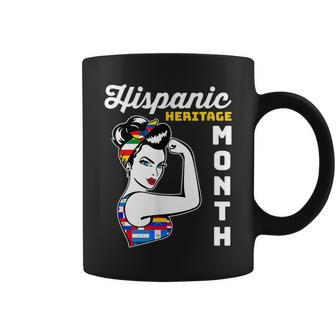 Happy Hispanic Heritage Month Latina Women Girls Country Coffee Mug - Thegiftio UK