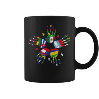 Happy Hispanic Heritage Month Latino All Countries Flags Coffee Mug - Thegiftio UK