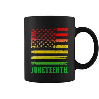 Happy Juneteenth 1865 American Flag Melanin Black Pride Graphic Design Printed Casual Daily Basic Coffee Mug - Thegiftio UK