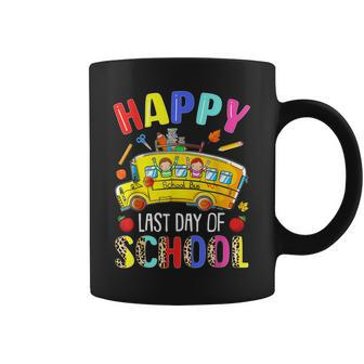 Happy Last Day Of School Bus Driver Off Duty Student Teacher Coffee Mug - Thegiftio UK
