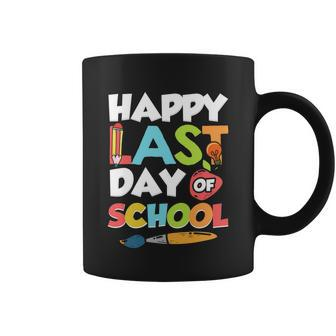 Happy Last Day Of School Gift For Teacher Student Gift Cool Gift Coffee Mug - Thegiftio UK