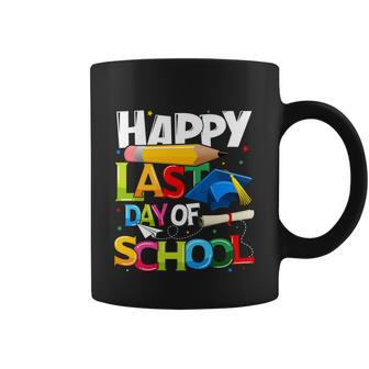 Happy Last Day Of School Teacher Student Graduation Cool Gift Coffee Mug - Thegiftio UK