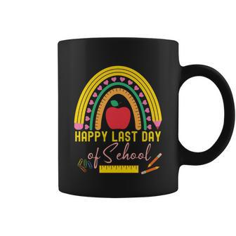 Happy Last Day Of School Teacher Student Graduation Rainbow Gift V2 Coffee Mug - Monsterry