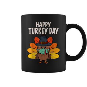 Happy Turkey Day Funny Thanksgiving 2021 Autumn Fall Season V2 Coffee Mug - Seseable