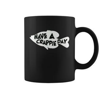 Have A Crappie Day Funny Bass Fishing Graphic Design Printed Casual Daily Basic Coffee Mug - Thegiftio UK
