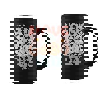 Have A-Good-Day-Retro-Smiley-Face And Flower Aesthetic Coffee Mug - Thegiftio