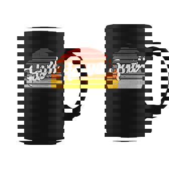 Hawaii Sunset Retro Vintage Graphic Design Printed Casual Daily Basic Coffee Mug - Thegiftio