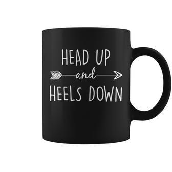 Head Up And Heels Down V2 Coffee Mug - Monsterry