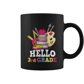 Hello 3Rd Grade Back To School First Day Of School V2 Coffee Mug - Monsterry UK