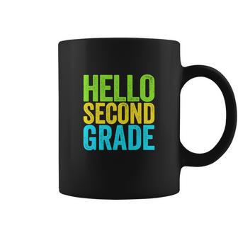 Hello Second Grade Funny 2Nd Grade Back To School Coffee Mug - Monsterry DE