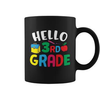 Hello Third Grade Back To School V2 Coffee Mug - Monsterry