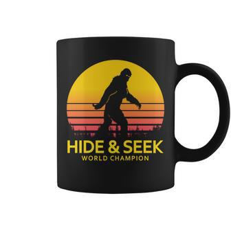 Hide And Seek World Champion Sasquatch Graphic Design Printed Casual Daily Basic Coffee Mug - Thegiftio UK