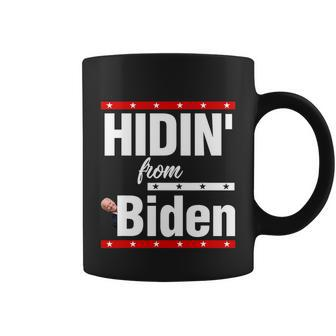 Hidin From Biden Shirt Creepy Joe Trump Campaign Gift Coffee Mug - Monsterry
