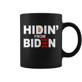 Hidin From Biden Tshirt Coffee Mug - Monsterry DE