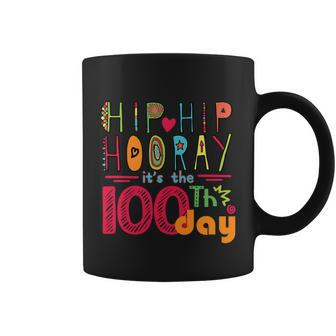 Hip Heart Hip Hooray It The 100Th Day Coffee Mug - Monsterry