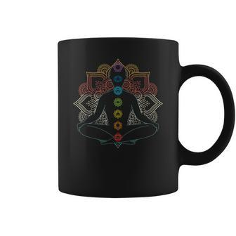 Hippie Beautiful Peace In Meditation Idea Gift Coffee Mug - Seseable