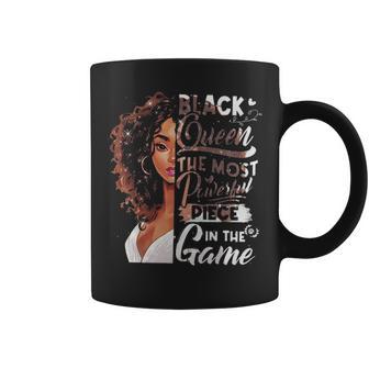History Month Black Queen The Most Powerful Piece In Game Graphic Design Printed Casual Daily Basic Coffee Mug - Thegiftio