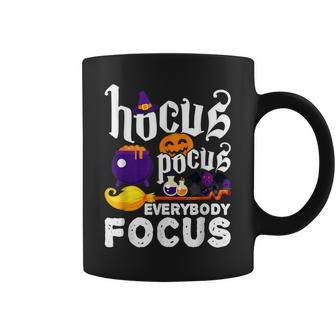 Hocus Pocus Everybody Focus Halloween Outfit Halloween Witch Coffee Mug - Thegiftio UK