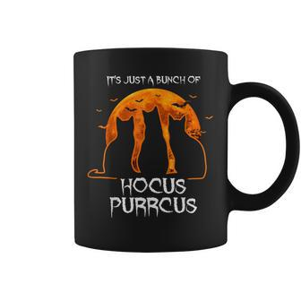 Hocus Purrcus Pocus Halloween Witch Cats Funny Parody V3 Coffee Mug - Seseable