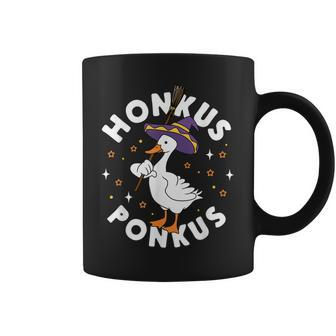 Honkus Ponkus Halloween Witch Hocus Duck Goose Funny Parody Coffee Mug - Seseable
