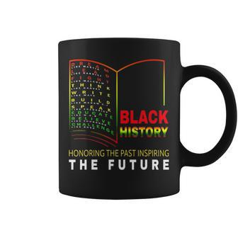 Honoring Past Inspiring Future African Black History Month Coffee Mug - Thegiftio UK