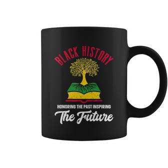 Honoring Past Inspiring Future Men Women Black History Month Gift Coffee Mug - Thegiftio UK