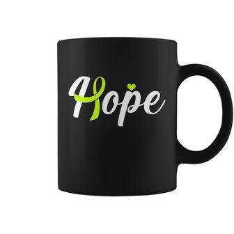 Hope Lymphoma Cancer Awareness Coffee Mug - Monsterry