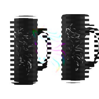 Horse Riding Equestrian Colorful Graphic Design Printed Casual Daily Basic Coffee Mug - Thegiftio