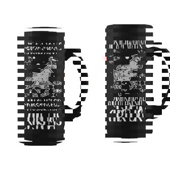 Horse Riding Santa Graphic Design Printed Casual Daily Basic Coffee Mug - Thegiftio