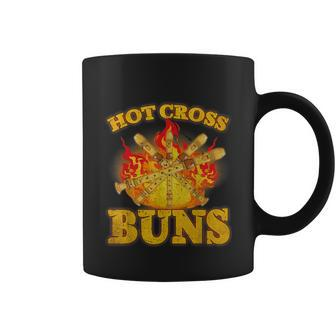 Hot Cross Buns Funny Trendy Hot Cross Buns Graphic Design Printed Casual Daily Basic V2 Coffee Mug - Thegiftio UK