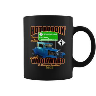 Hot Roddin 2021 Woodward Ave Classic Car Cruise Coffee Mug - Thegiftio UK